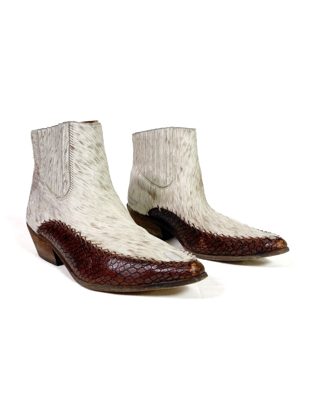 The Great Cowboy Boot Calf Hair